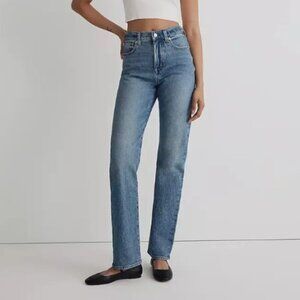 Madewell NWT 90s Straight Fit Jeans High Rise - size 28